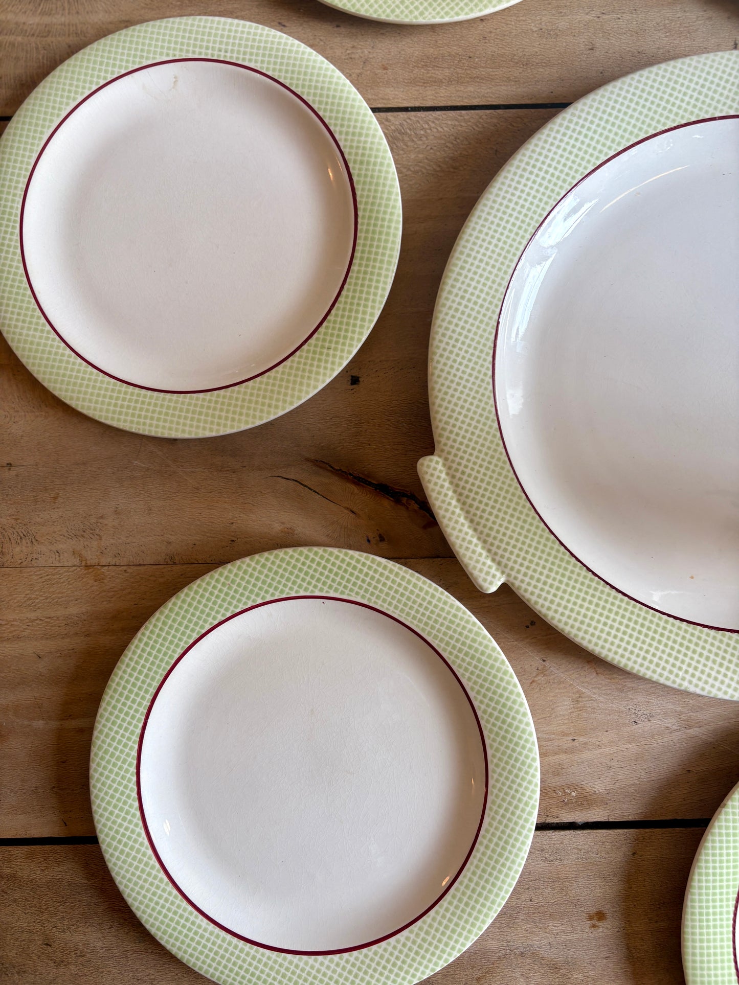 Service à dessert, gâteaux Isoard de Salins