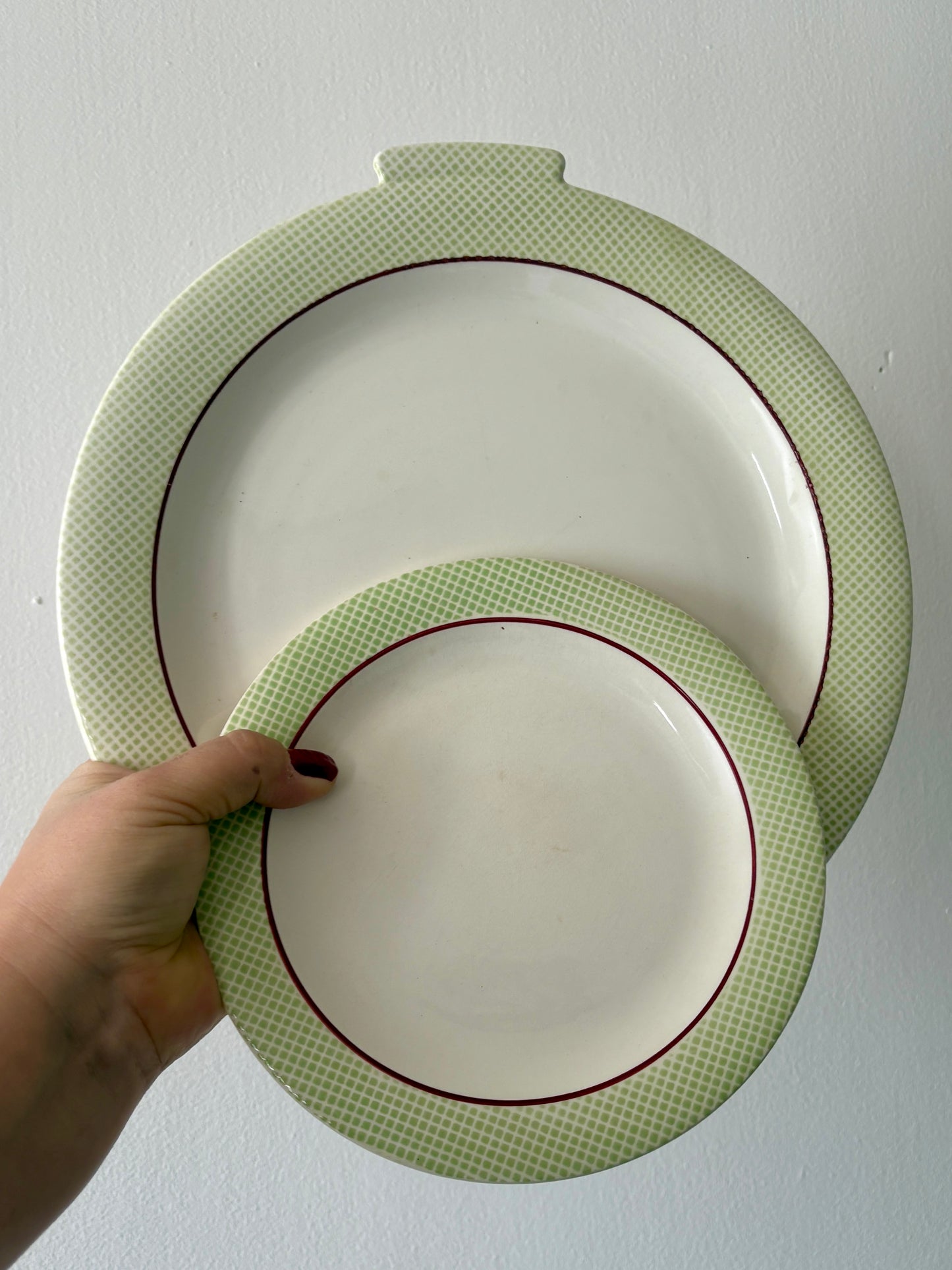 Service à dessert, gâteaux Isoard de Salins