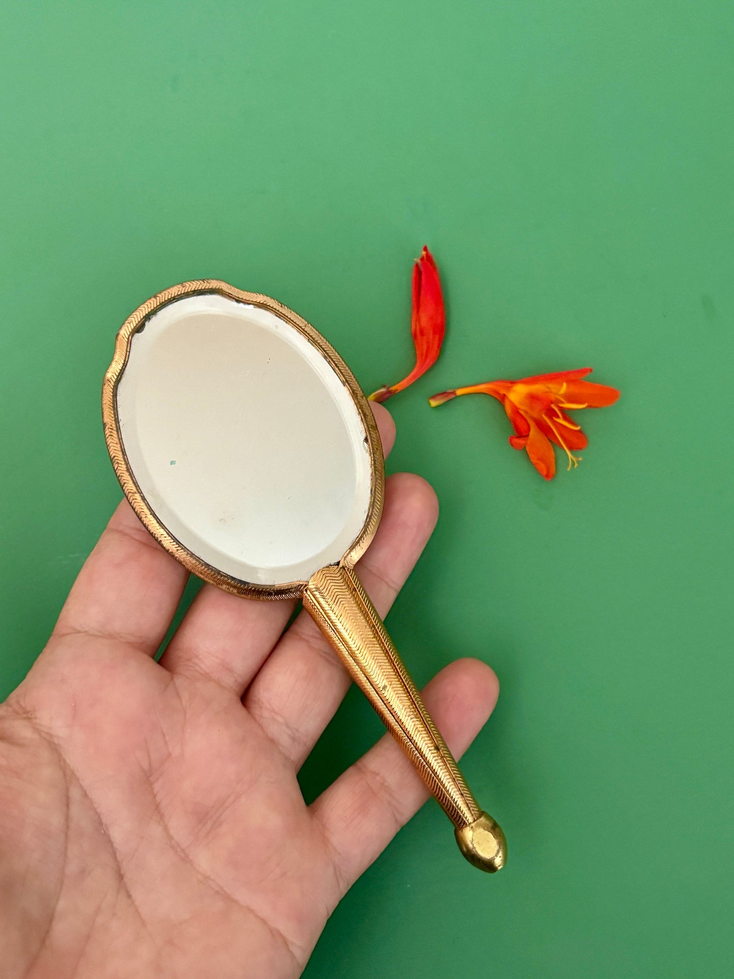 miroir à main ancien