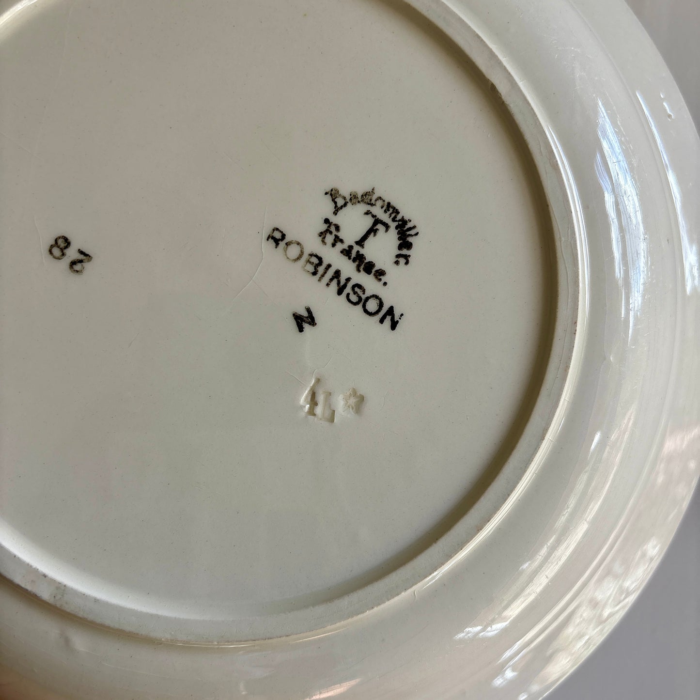 Lot de deux plats vintage - Robinson de Badonvillier