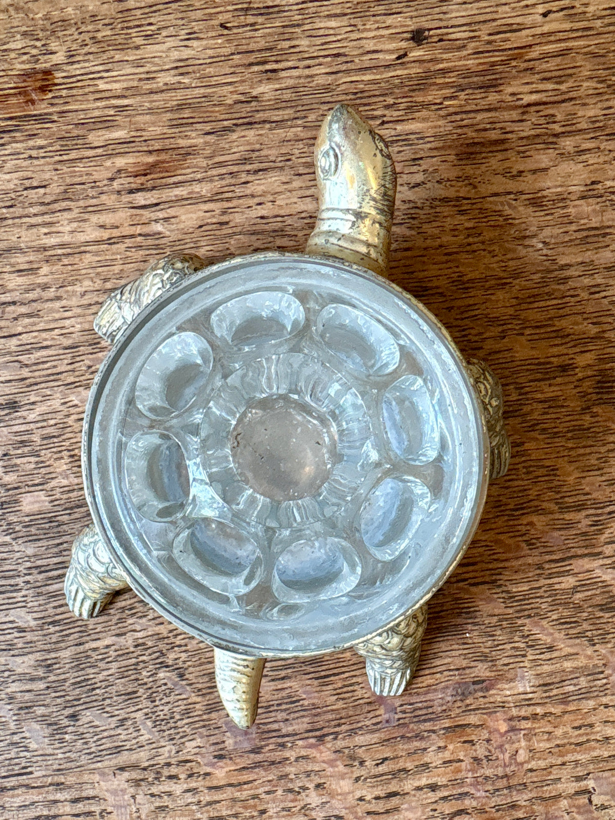 Pique fleur vintage tortue