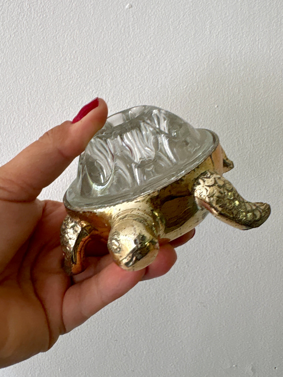 Pique fleur vintage tortue
