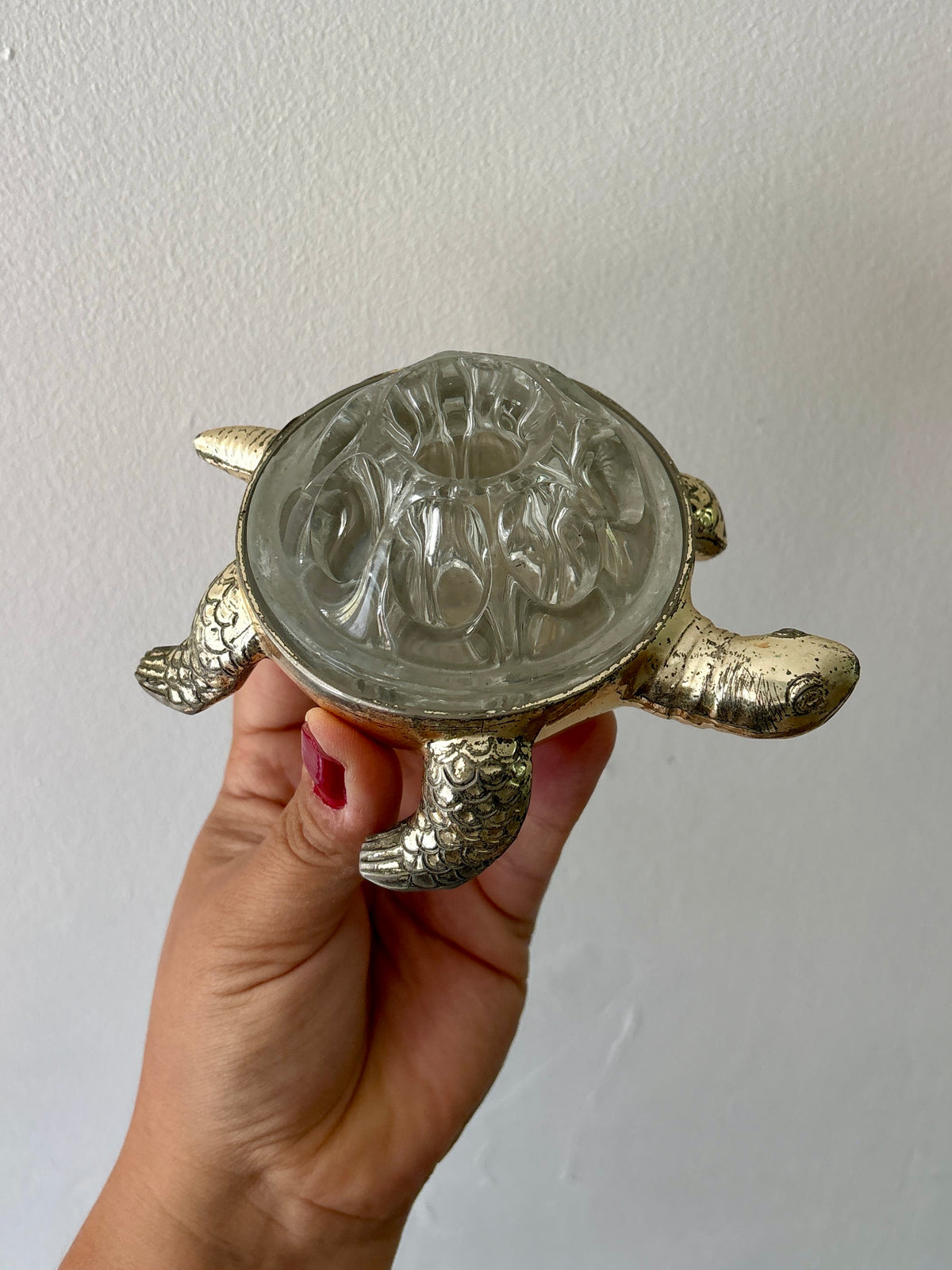 Pique fleur vintage tortue