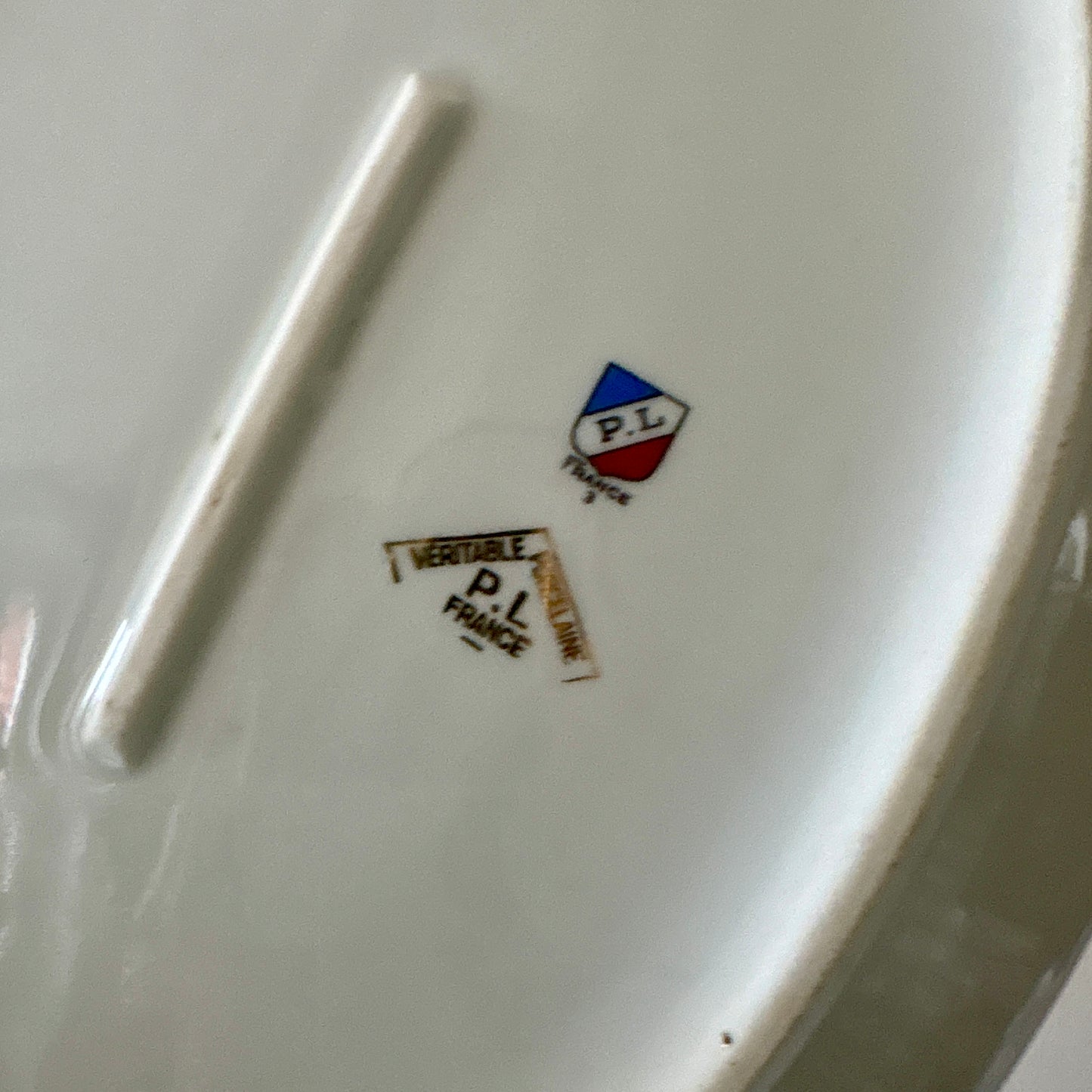 Lot de 2 raviers vintage en porcelaine - Gibier