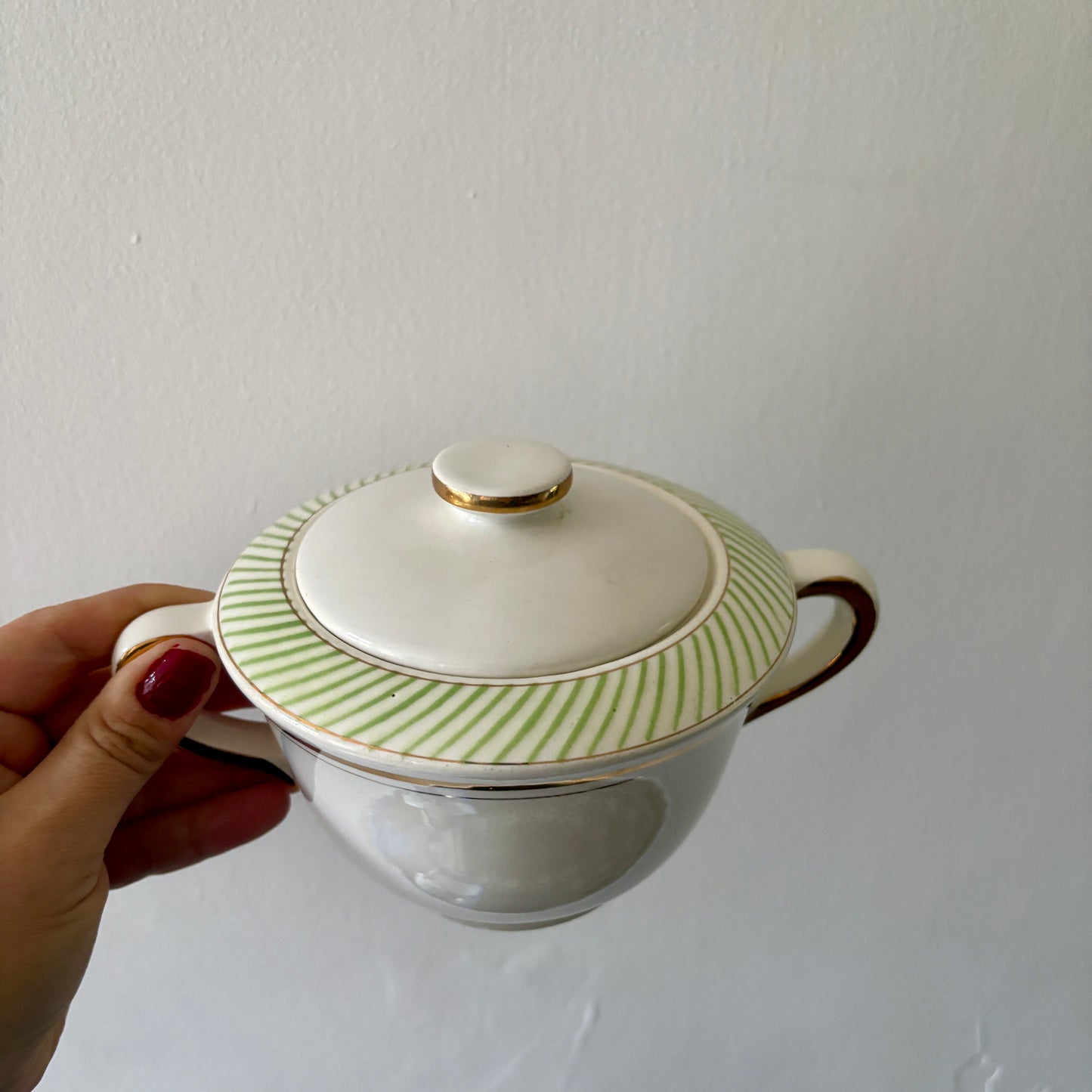 Théière et pot à sucre vintage - Arizona de Salins