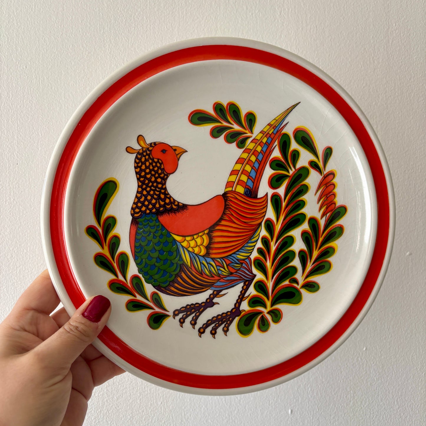 Service à gibier vintage Lunéville