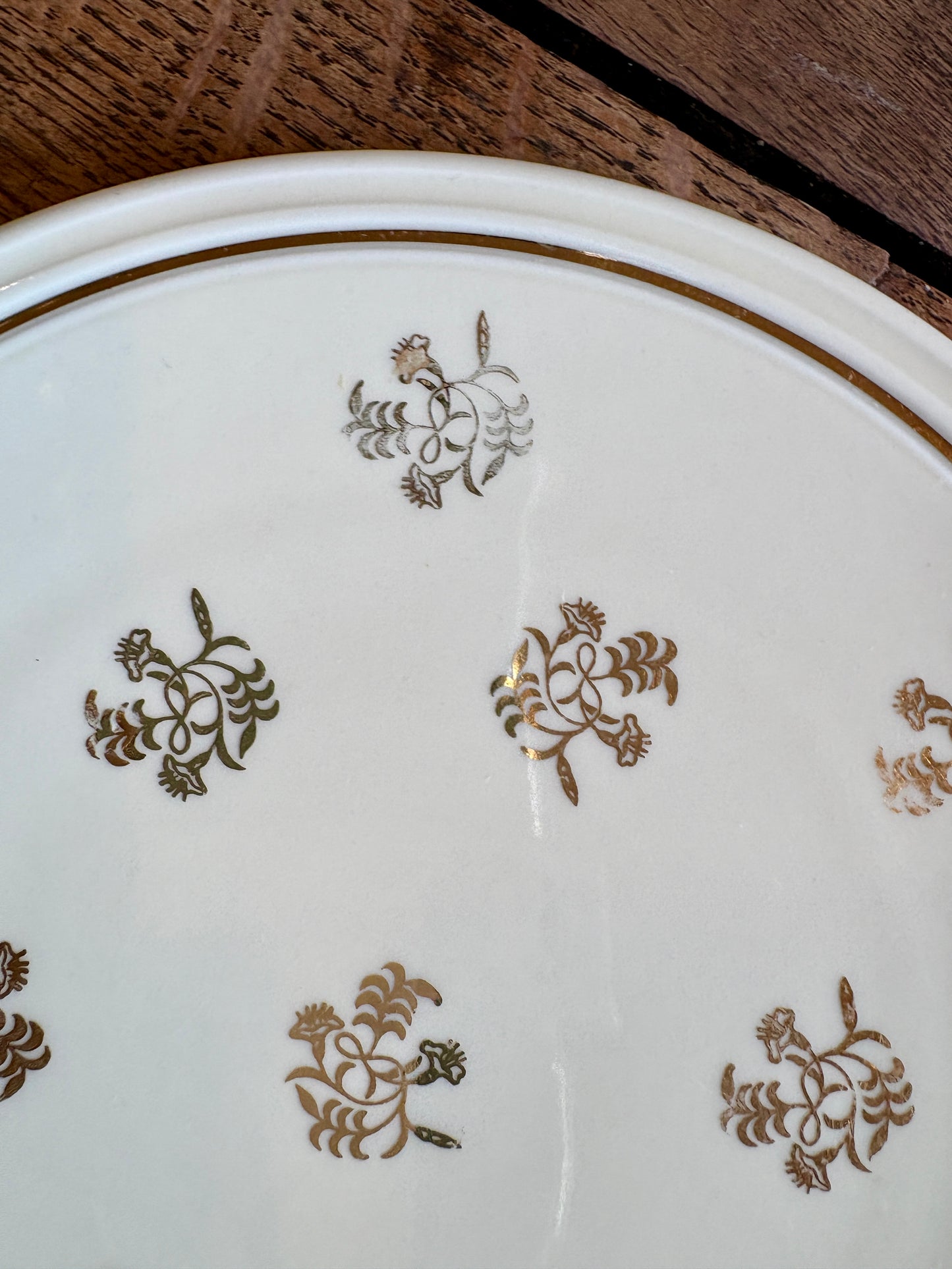 Lot de 11 assiettes à dessert vintage en porcelaine de Limoges