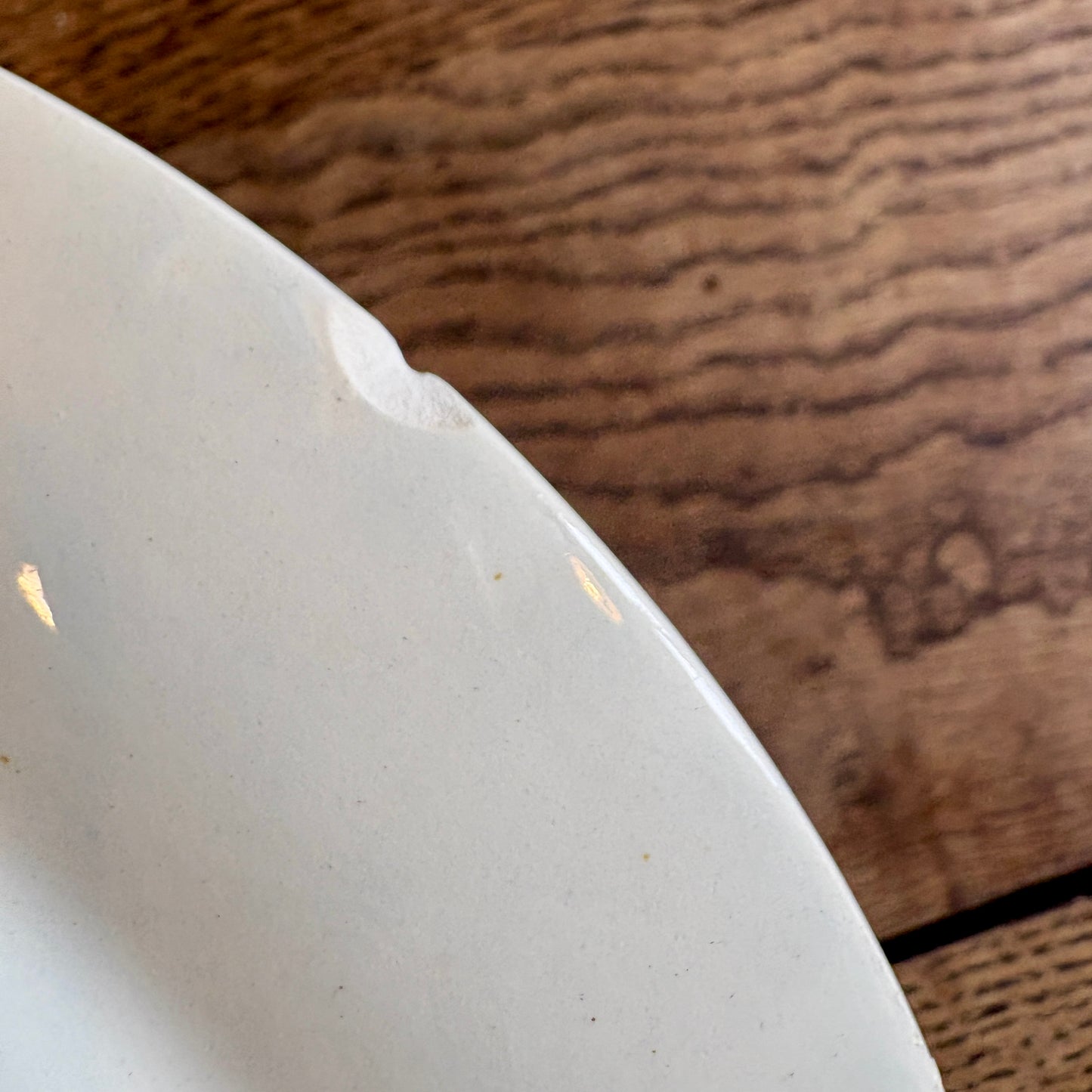 Lot de 6 assiettes creuses Monique de Digoin Sarreguemines