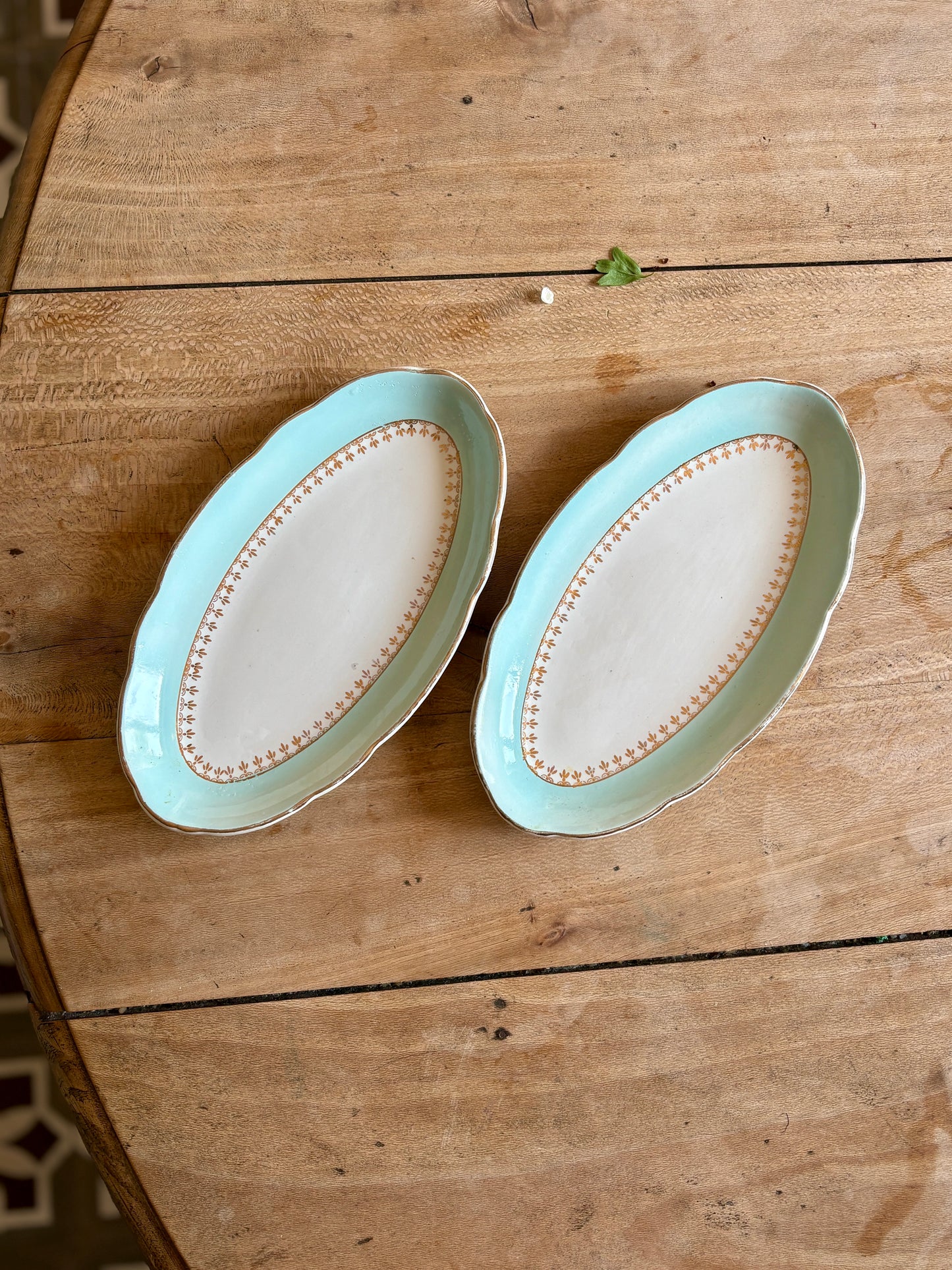 Lot de 2 raviers vintage - modèle Pierre de Sarreguemines -