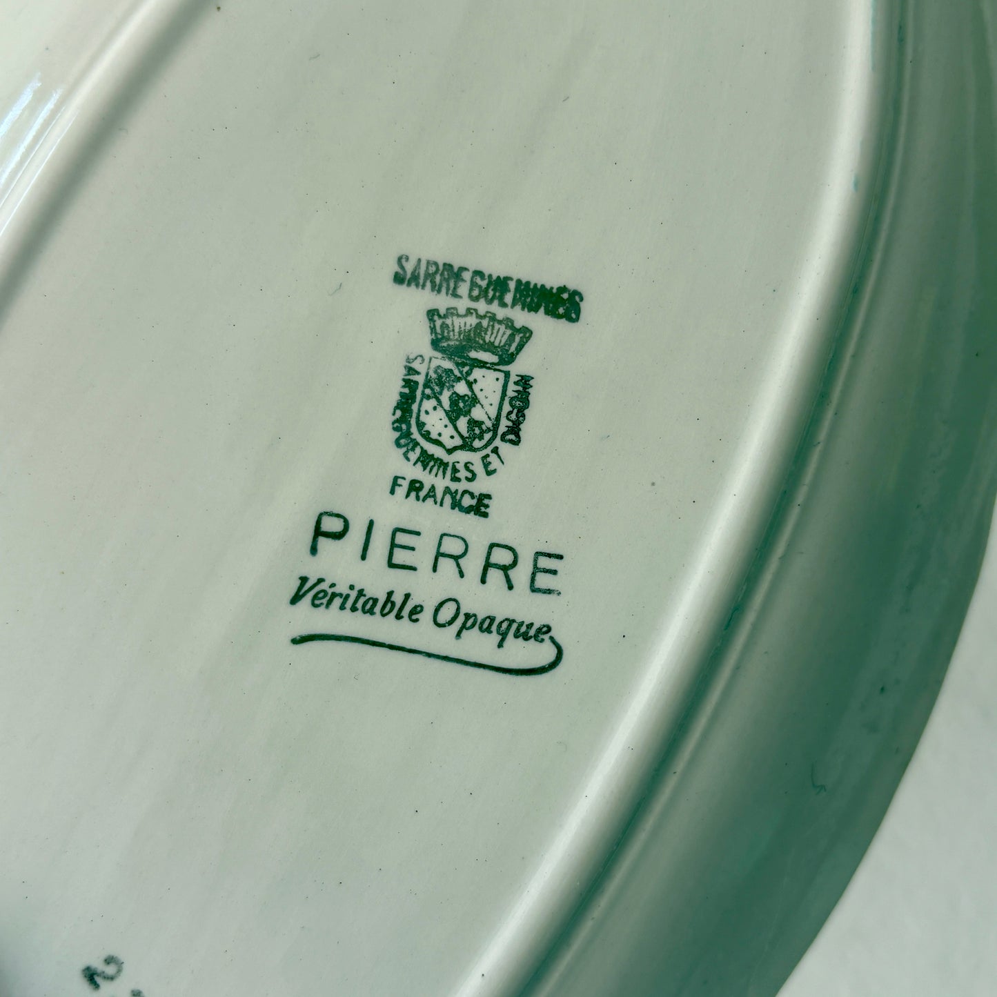 Lot de 2 raviers vintage - modèle Pierre de Sarreguemines -