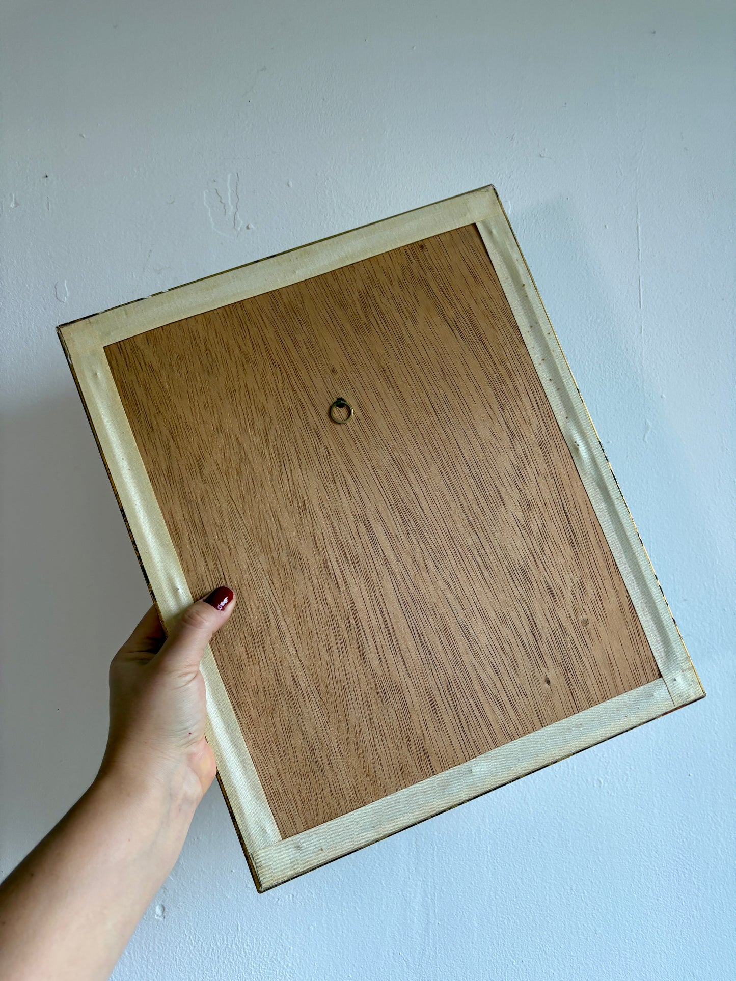 Cadre ancien roses Redouté