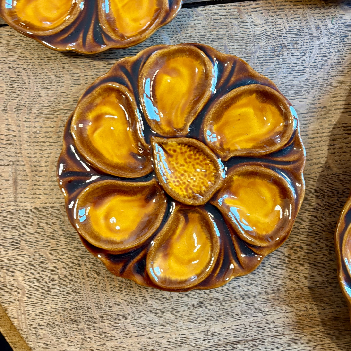 Service à huître vintage Vallauris