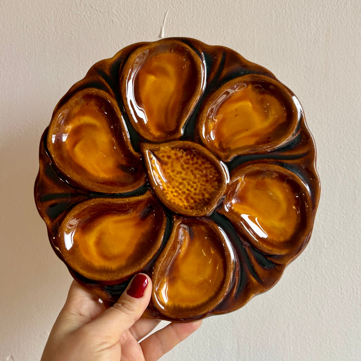 Service à huître vintage Vallauris